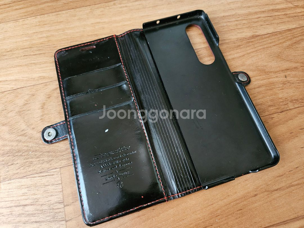 삼성 갤럭시 Z폴드3 카드 수납형 휴대폰 케이스--1