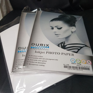 DURIX 잉크젯 a4 포토용지 반광 미사용