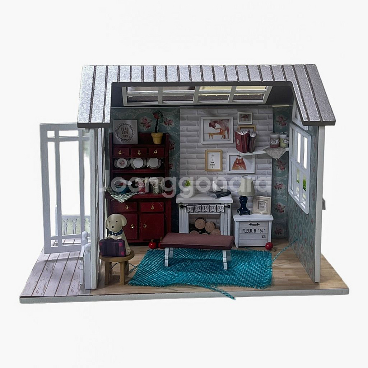 TuKIIE DIY 미니어처 인형의 집 미니어쳐 완성본--2