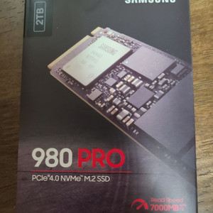 삼성 980 PRO SSD 2TB 판매합니다