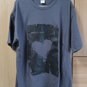 남여공용 오버핏 루즈핏 박시 라운드 반팔 티셔츠 새상품