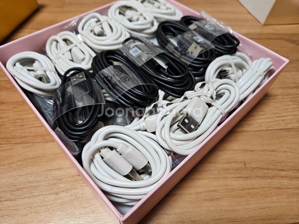 휴대폰 5핀 충전케이블, C타입 충전케이블 / 이어폰--2