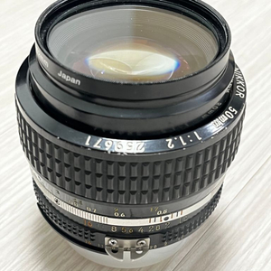 니콘 mf 50mm f1.2 50.2 렌즈