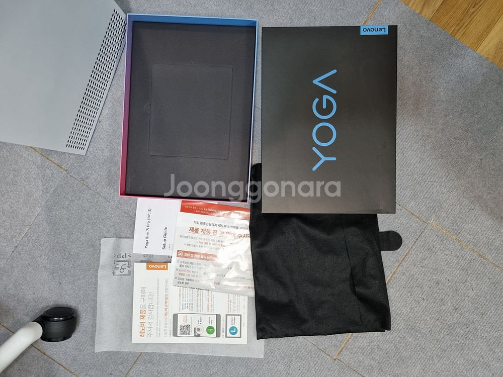 급처) 레노버 yoga slim 7 pro 14itl5--3