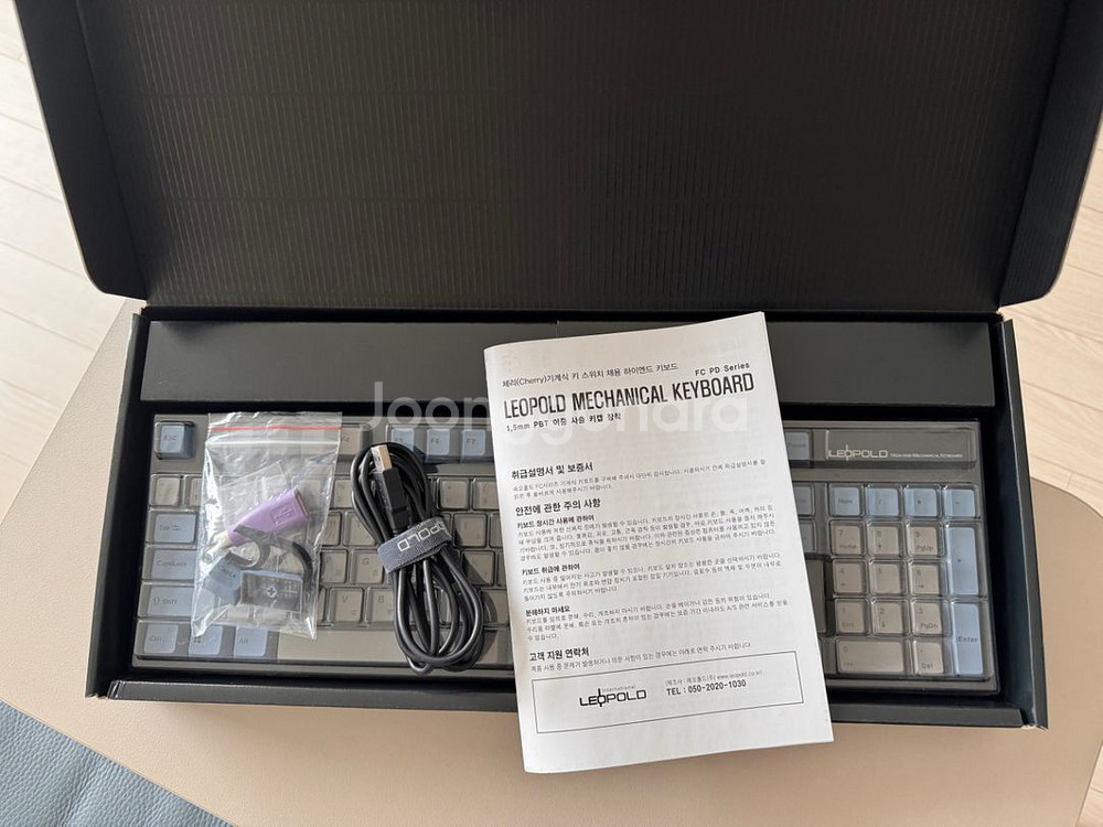 [풀박스] 레오폴드 청축 FC900R PD 블루그레이--3