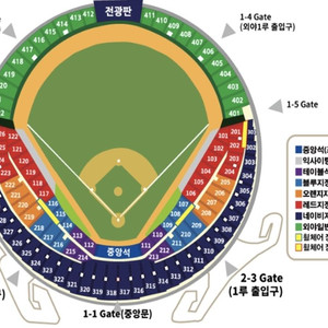 3월 31일 두산 기아 네이비 309 2연석