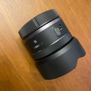 캐논rf16mm f2.8 stm 거의새상품(사용x택포)