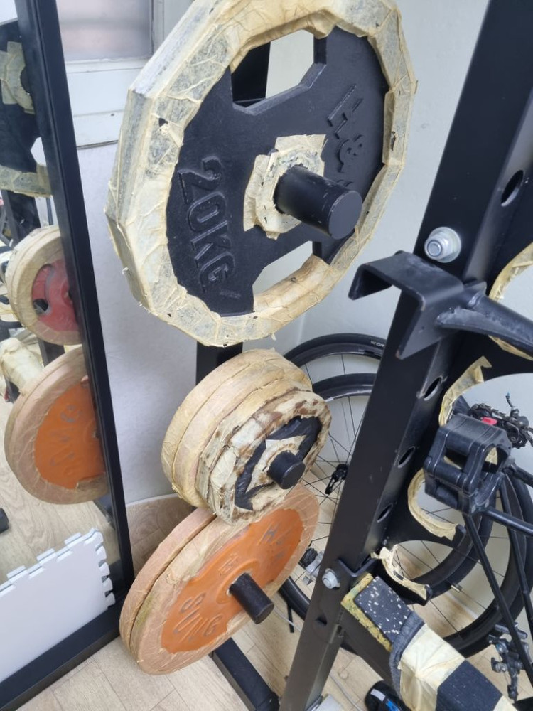 헤비듀티 하프랙 홈짐 일괄(중량봉, 이지바 등)--6