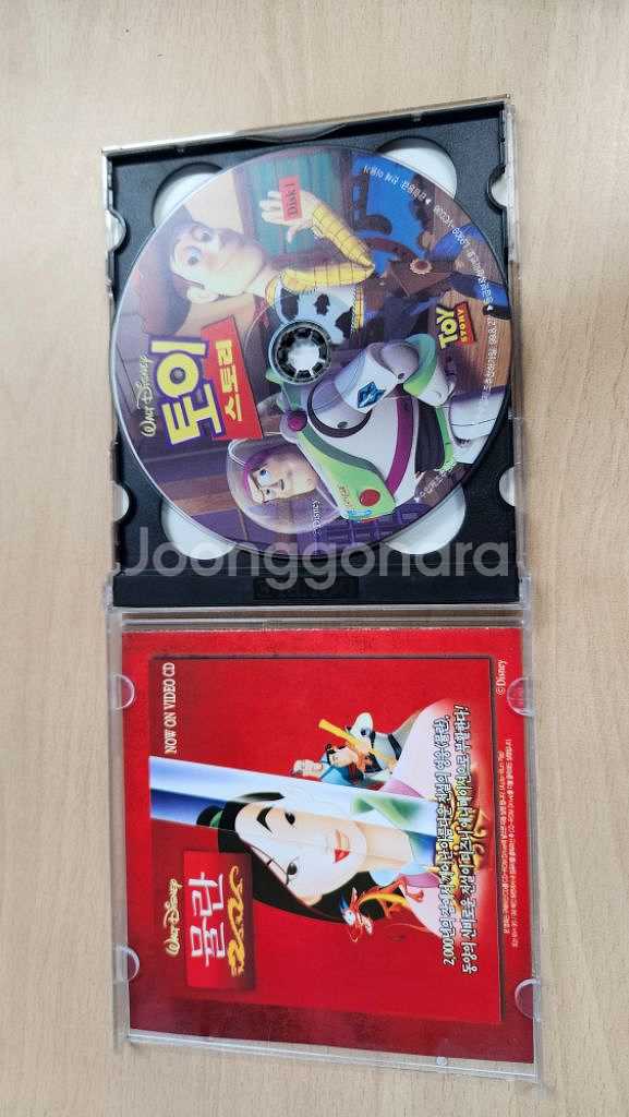 토이스토리 한국판 DVD, 디즈니 인어공주CD국내발매판--4