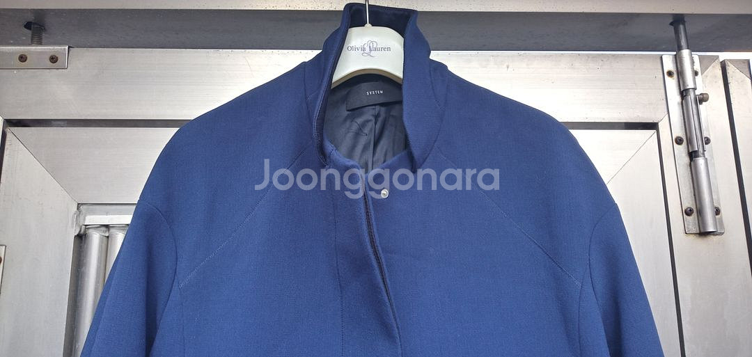 한섬 시스템 춘.추용코트 상태양호--1