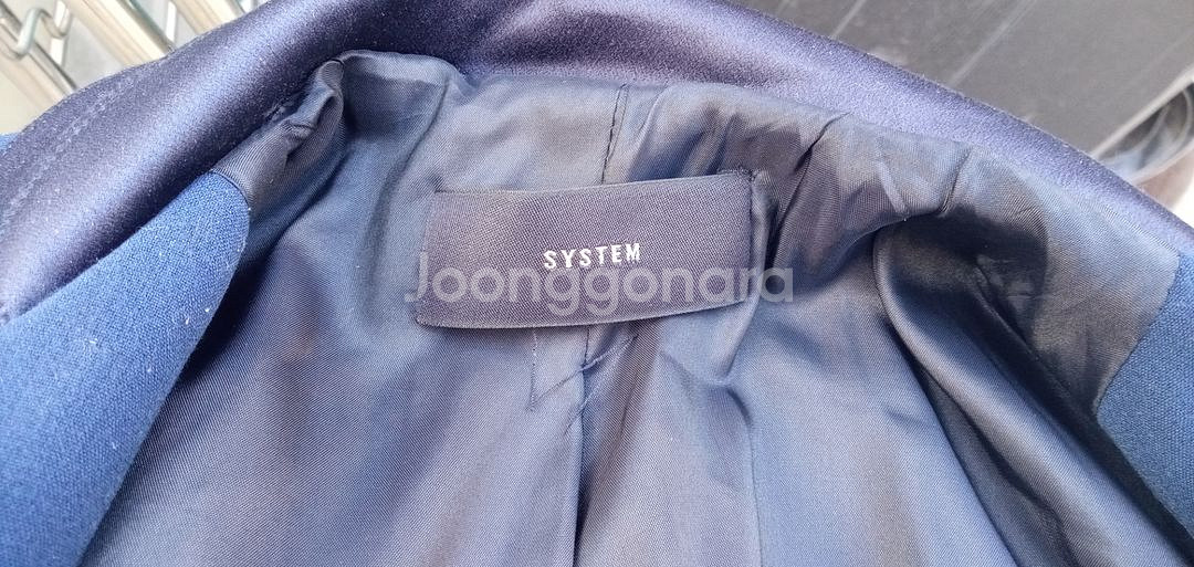 한섬 시스템 춘.추용코트 상태양호--6