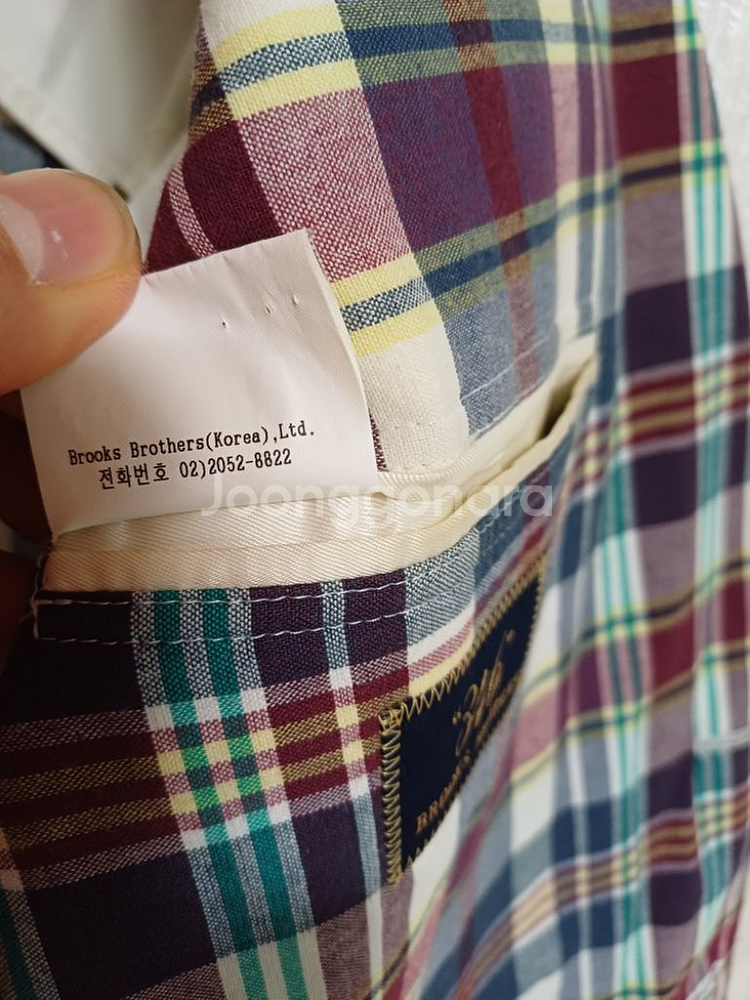 브룩스브라더스 봄.가을 캐주얼 면자켓(여100.남95)--8