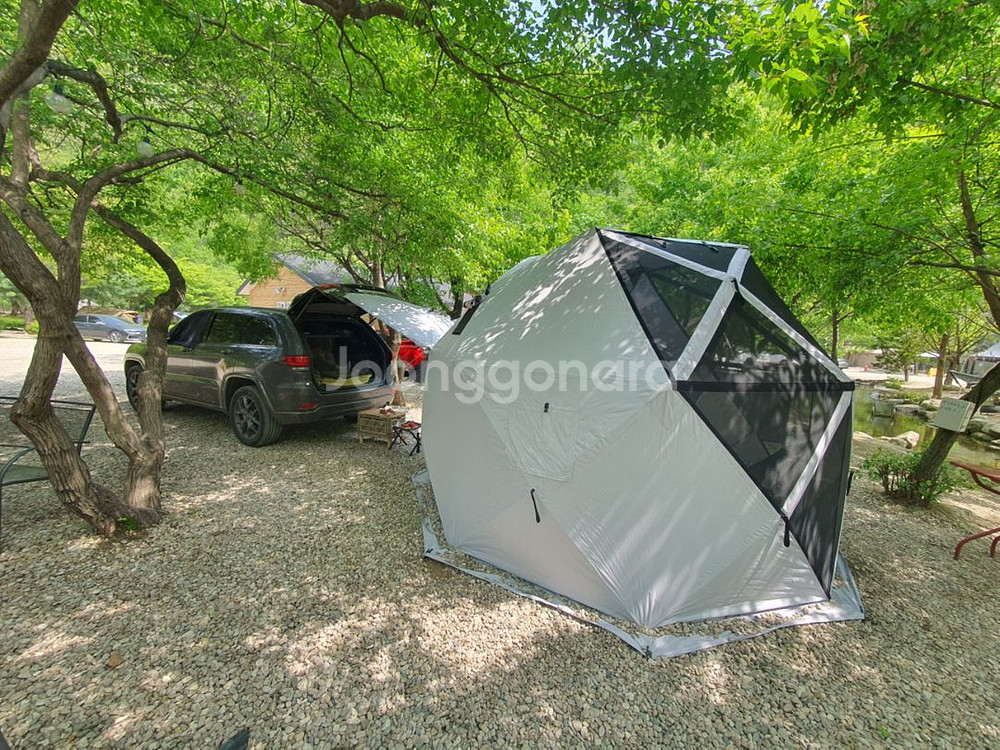 6각 원터치 텐트--1