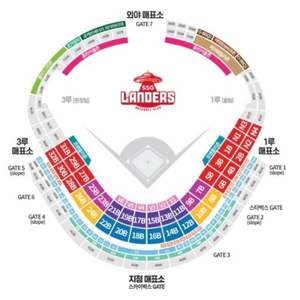 3/27 ssg vs 한화 1루 응지석 B3 1매 양도