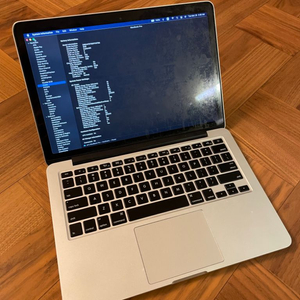 애플 2015 맥북프로 레티나 13인치 실버 영문자판
