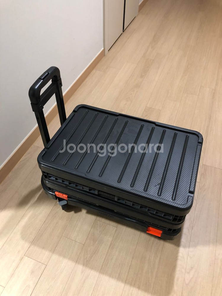 차량 운반용 접이식 보관함 + 카트--6