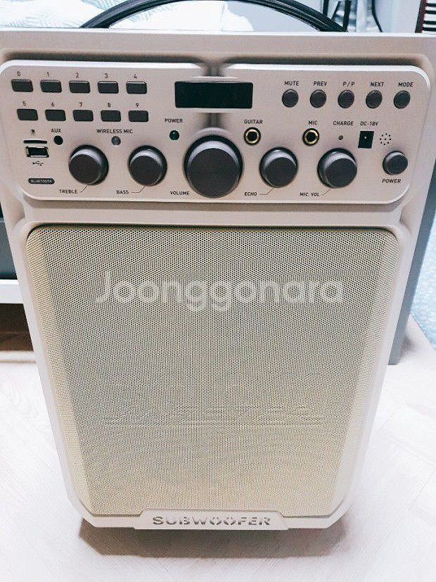 붐마스터 mp-10 블루투스 버스킹 스피커 배터리교체--2