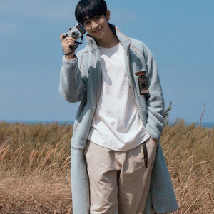 Kodak 코닥 후리스 남녀공용 롱 플리스자켓, 점퍼