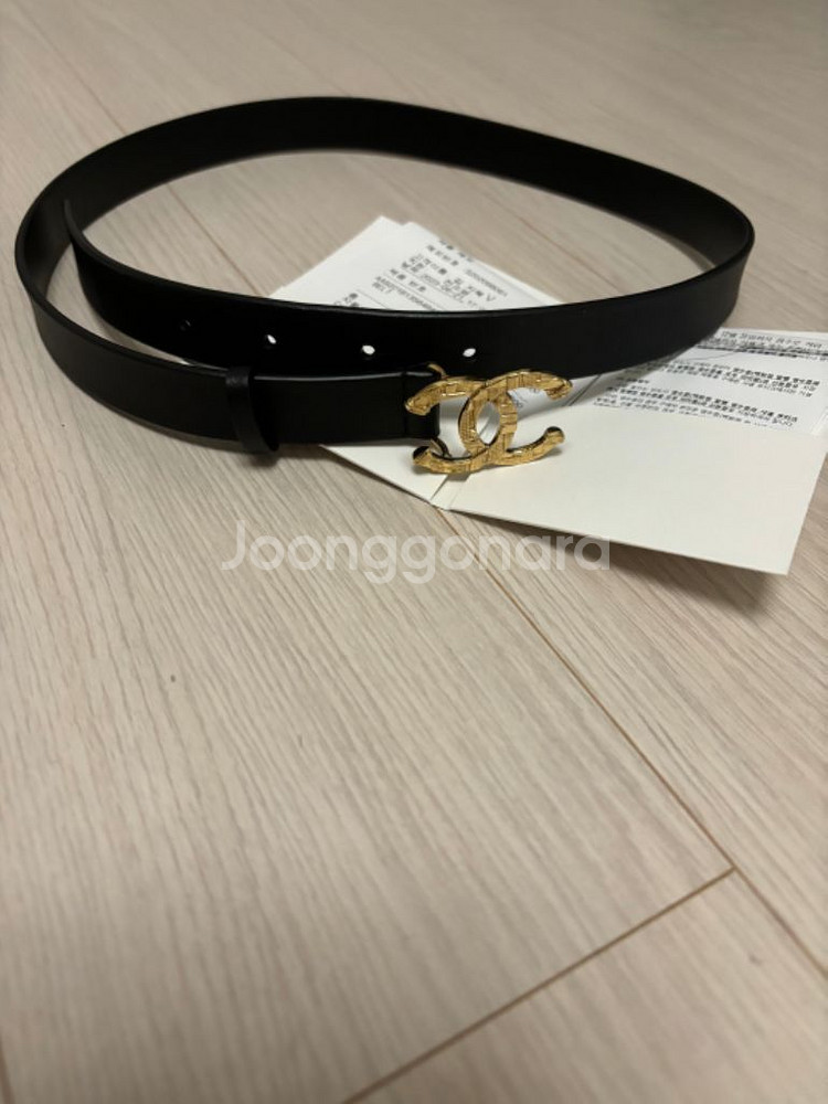 정품 샤넬 벨트--0