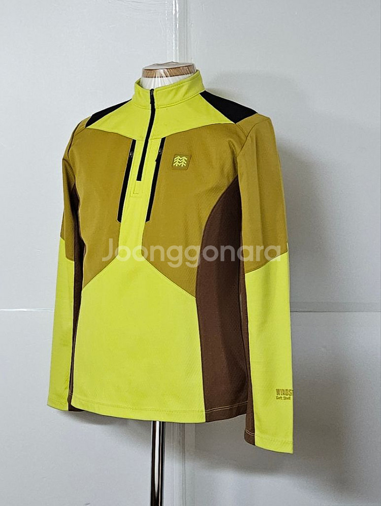 95)KOLON SPORT코오롱스포츠윈드스토퍼 반집업--1