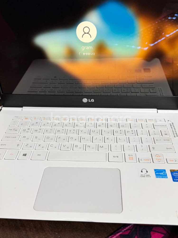 중고노트북 Lg그램 14.3인치 i3 ram8 128g--0