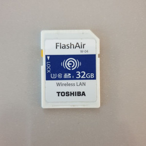 (완료)도시바 flashair 32g 메모리 w-04