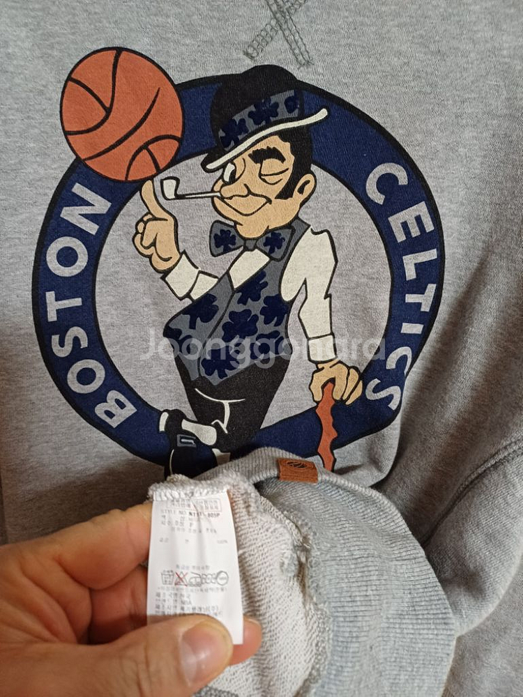 여성 NBA 보스턴셀틱 롱 맨투맨 (박시90-100)--4