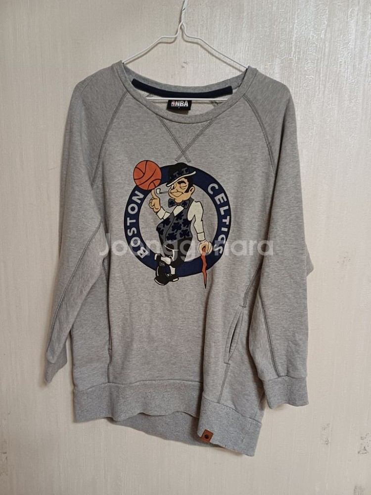 여성 NBA 보스턴셀틱 롱 맨투맨 (박시90-100)--7