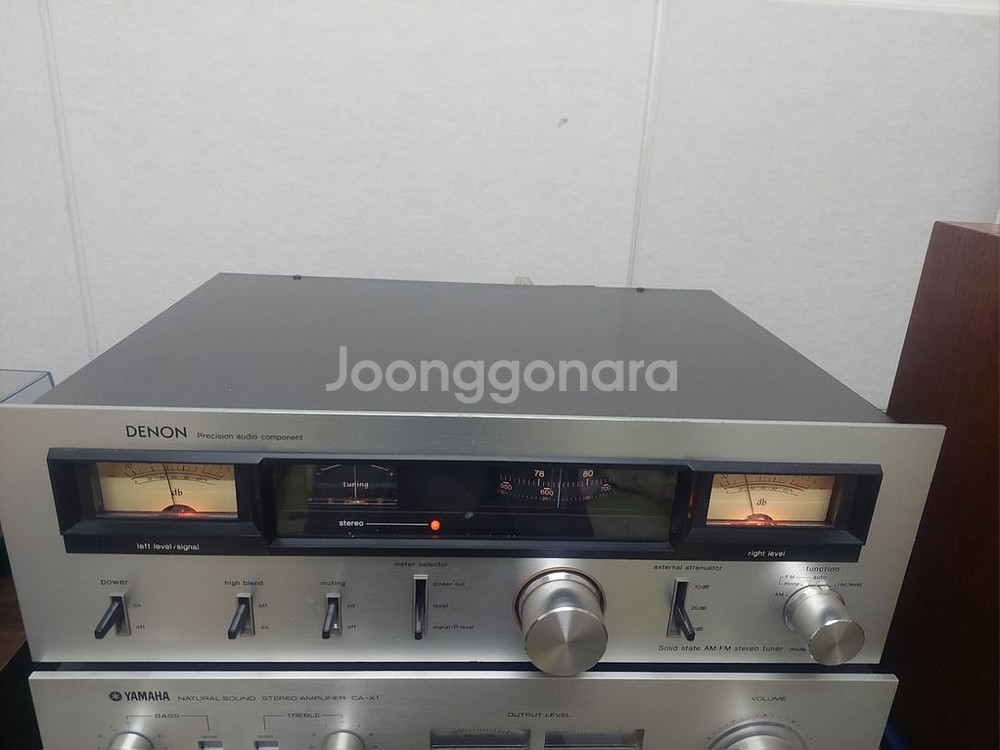 데논 튜너--1