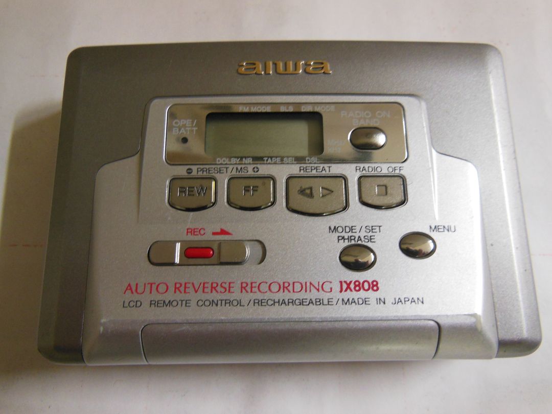 aiwa hs -jx808 워크맨