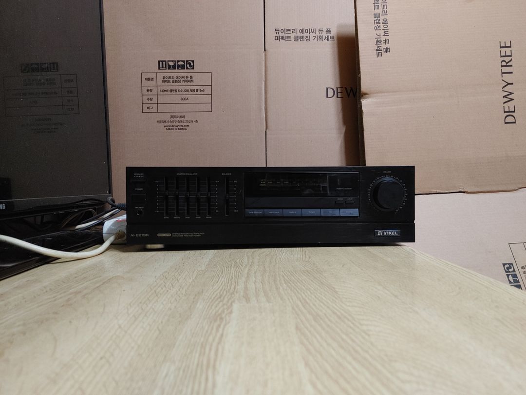 인켈 A1 2213R 인티앰프 4 컴퓨터 오디오 스피커