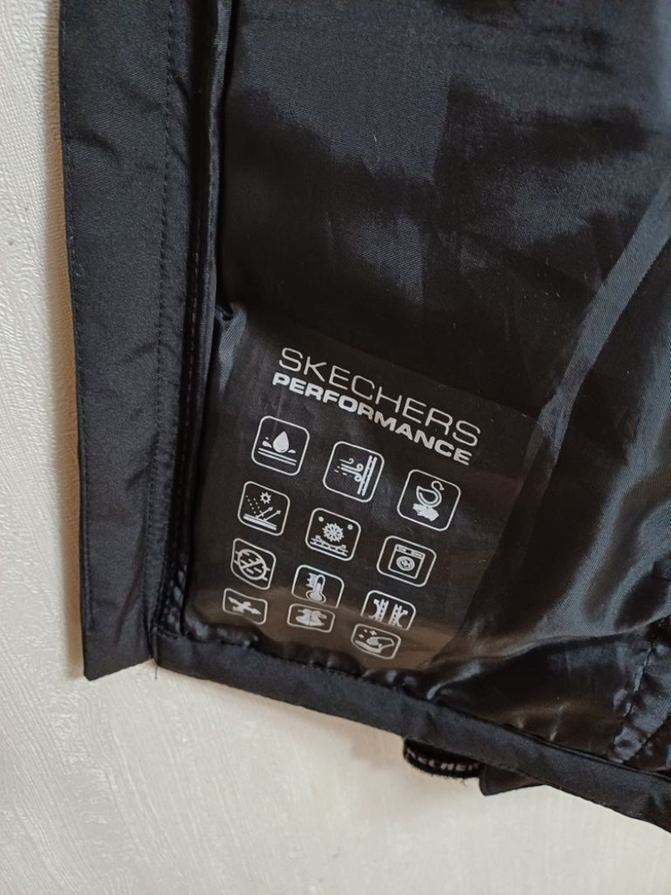 여성 스케쳐스 간절기 오리털 슬림패딩(스판105)--6