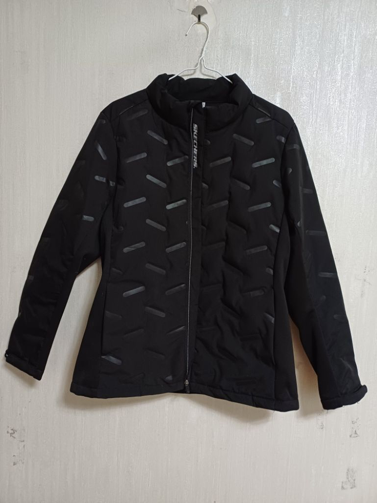 여성 스케쳐스 간절기 오리털 슬림패딩(스판105)--8