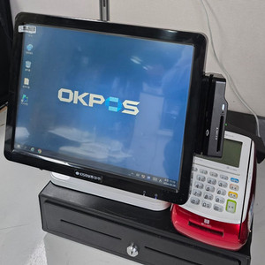 OKPOS N-POS중고포스기 포스프로그램포함풀셋트