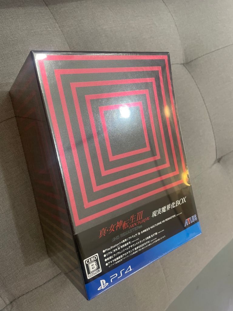 ps4 진여신전생 3 녹턴 (일본 한정판 led무드등)