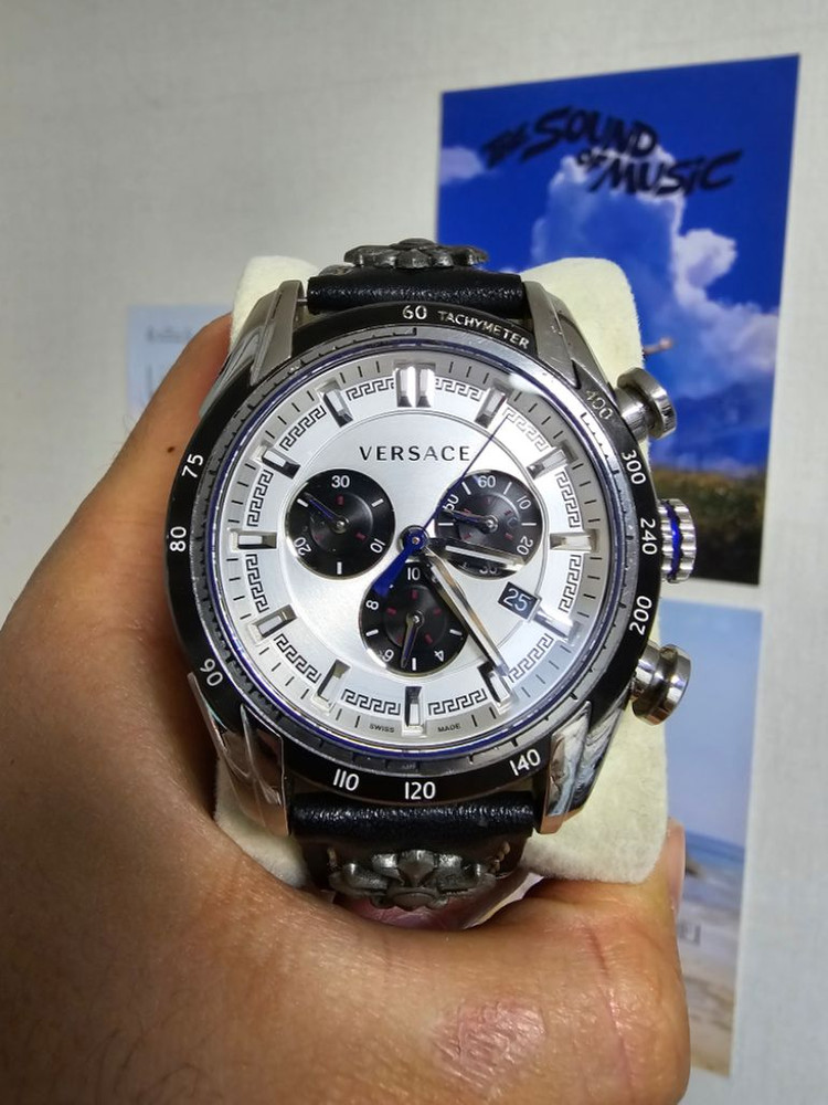 베르사체 크로느 그래프 가죽시계(최종할인) 이미지