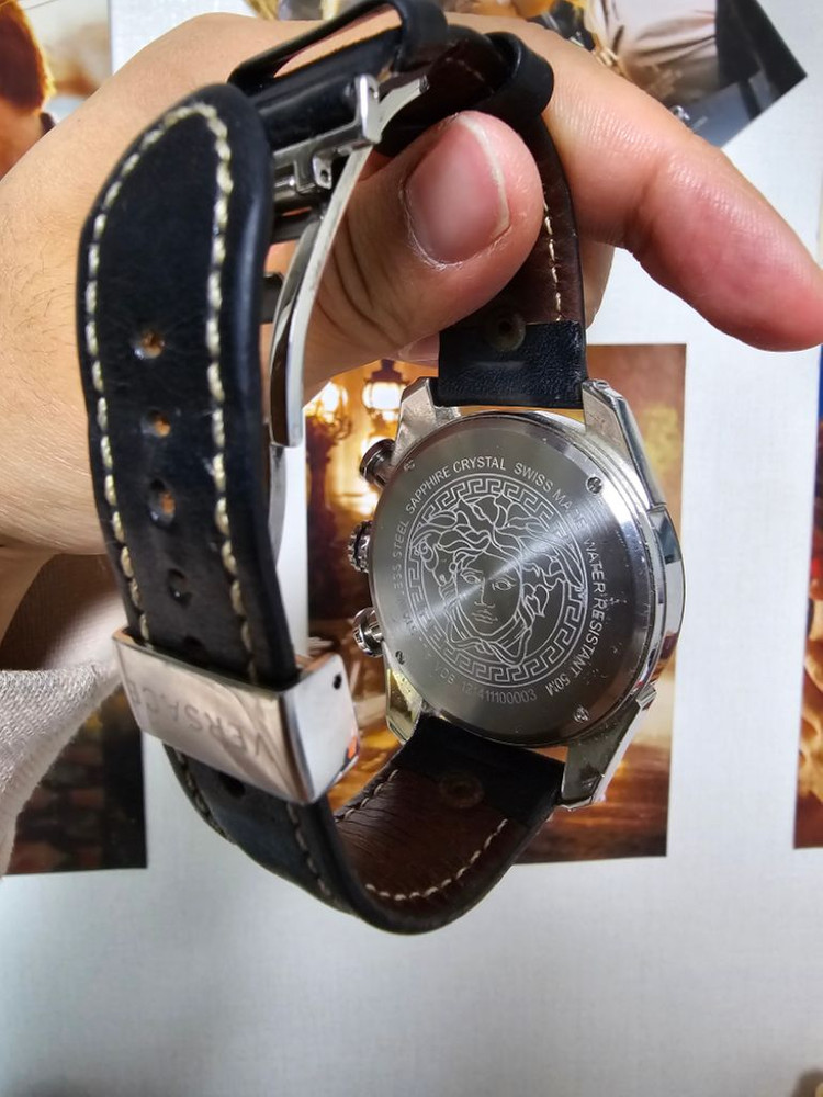 베르사체 크로느 그래프 가죽시계(최종할인) 이미지