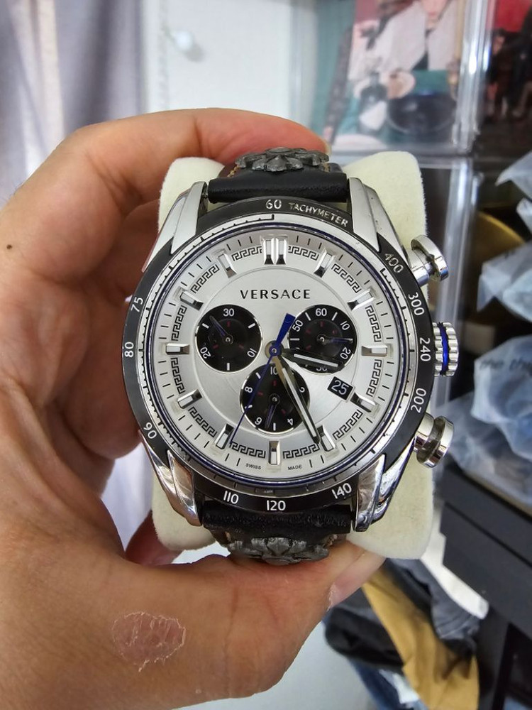 베르사체 크로느 그래프 가죽시계(최종할인) 이미지