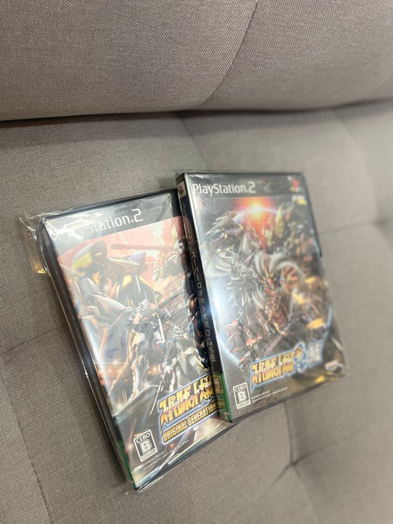 ps2 슈퍼로봇대전 og/ og외전 일본판(중고)