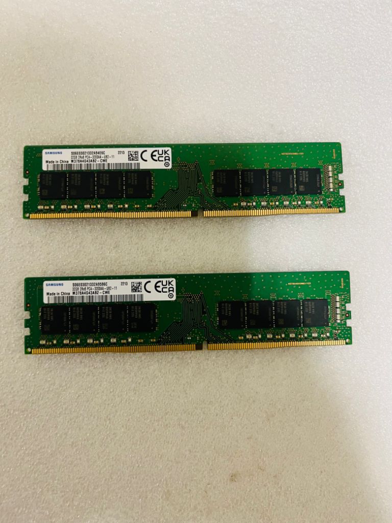 ddr4 삼성-3200 32g*2 64g처분 (택포함)