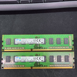 삼성 DDR3 12800 4GB 2개