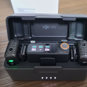 dji mic2 무선 녹음기 박스풀