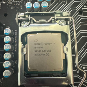 i5-7500 /메인보드 h110 고장보드