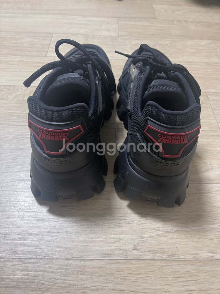 프라다 클라우드버스트 썬더 스니커즈 6.5 260mm--1
