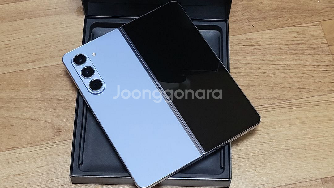 [삼성] 갤럭시 Z폴드5 아이스블루 256GB(새제품급--3