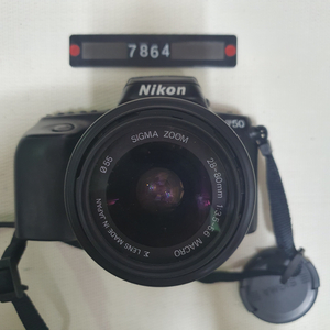 니콘 F 50 필름카메라 28-80 줌렌즈