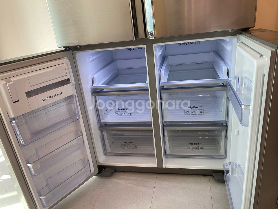 삼성냉장고 아이시클 4도어 853L--6