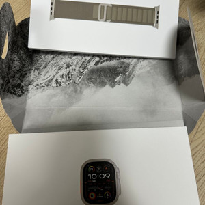 애플워치 울트라2 알파인루프 올리브