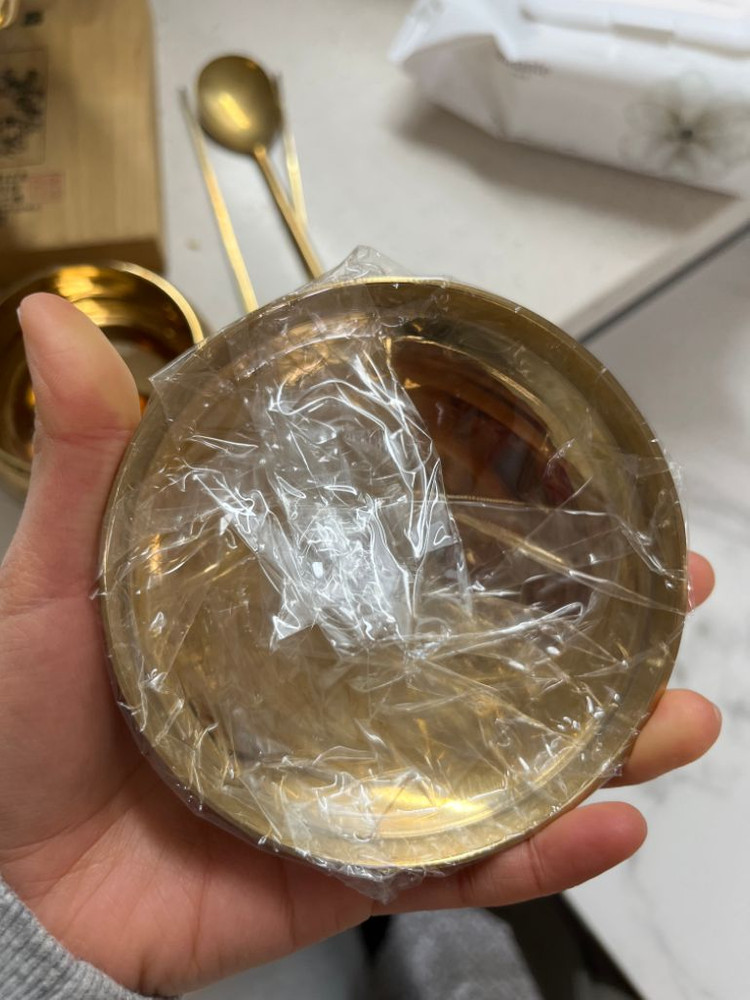 방짜 유기그릇 세트 정품--4