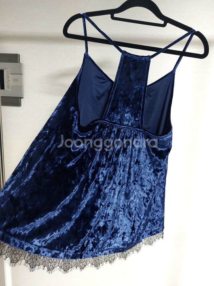 새제품 M)타하리 벨벳 럭셔리 블라우스--5